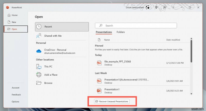 未保存のPowerPointファイルを復元する方法|自動回復(AutoRecover)機能の完全ガイド