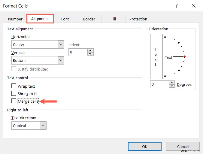 Microsoft Excelでセルの結合を解除する4つの簡単な方法