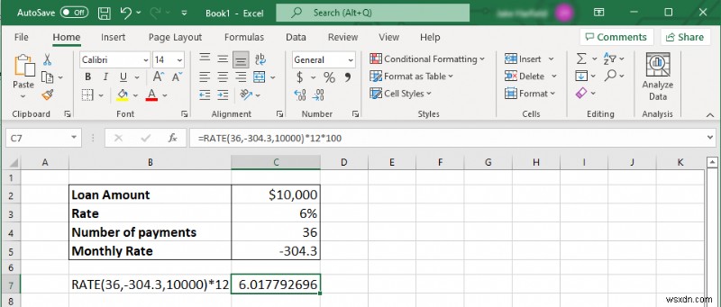 ExcelでAPR（年率）を簡単に計算する方法｜PMT・RATE関数を徹底解説