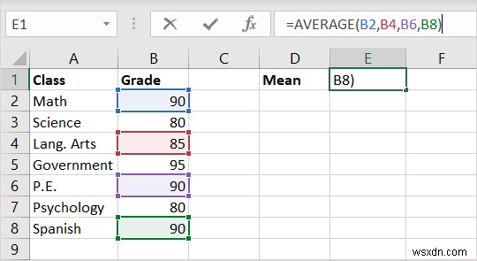 【初心者向け】Excelで平均値を計算する方法|AVERAGE関数の使い方を徹底解説