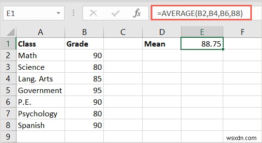【初心者向け】Excelで平均値を計算する方法|AVERAGE関数の使い方を徹底解説