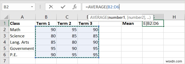 【初心者向け】Excelで平均値を計算する方法|AVERAGE関数の使い方を徹底解説