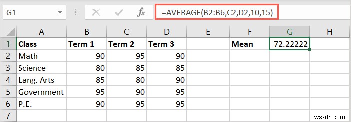【初心者向け】Excelで平均値を計算する方法|AVERAGE関数の使い方を徹底解説