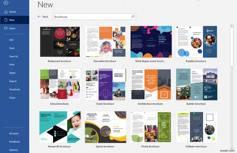Microsoft Wordのテンプレートで魅力的なパンフレットを簡単に作成する方法