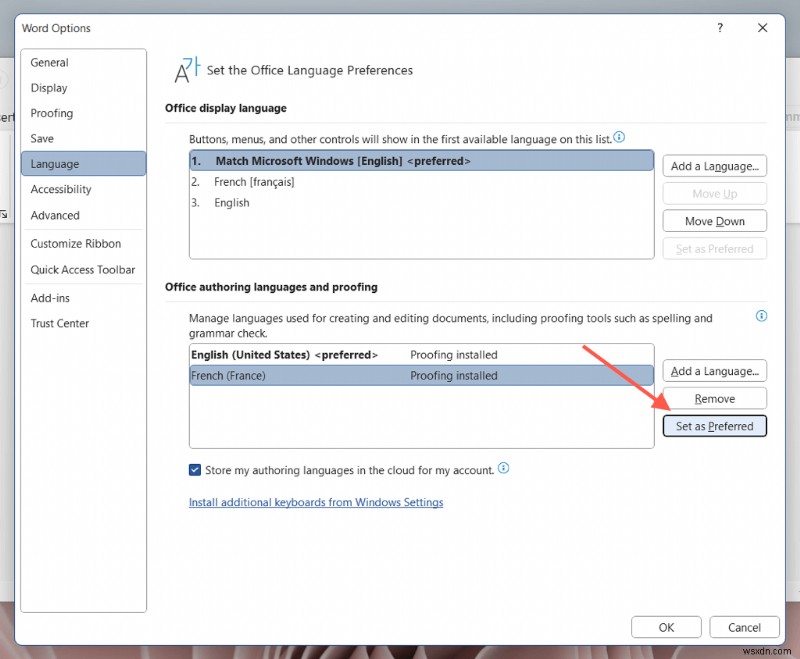 Microsoft Wordの表示言語・編集言語を変更する方法【Windows／Mac／オンライン対応】