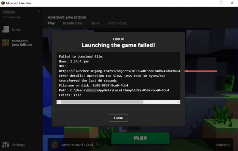 Minecraftの「ファイルのダウンロードに失敗しました」エラーを修正する方法|実証済み6つの対処法