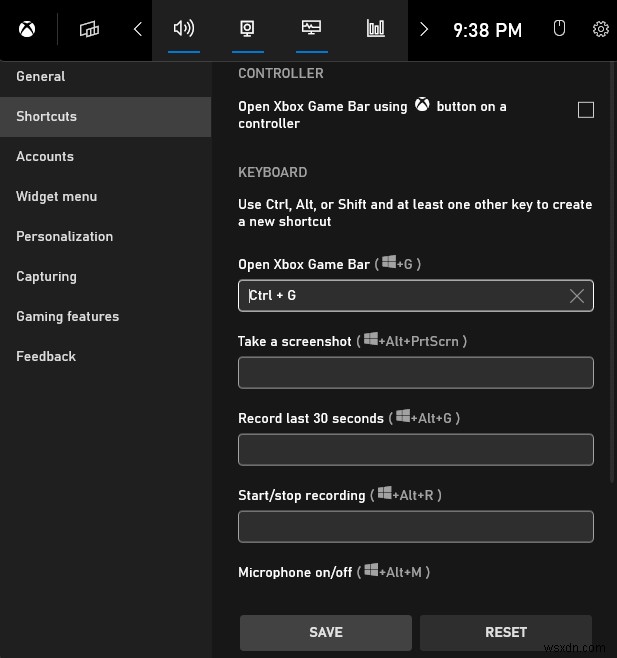 WindowsでXboxゲームバーのショートカットをカスタマイズする方法【ステップバイステップガイド】