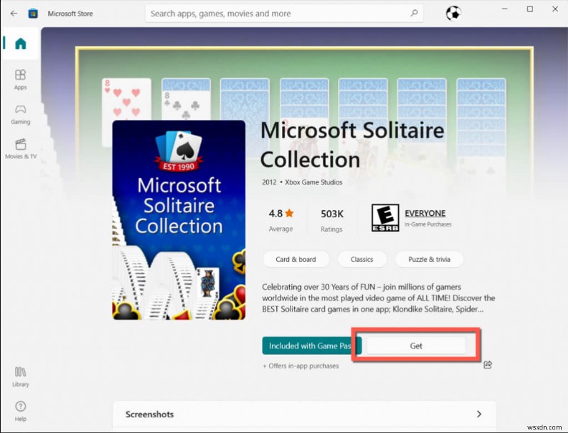 WindowsでMicrosoft Solitaire Collectionが動かない・クラッシュするときの対処法:効果的な解決策10選