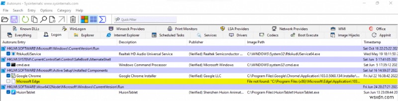 Windowsの起動を高速化：Autorunsでスタートアッププログラムを簡単に無効化する方法