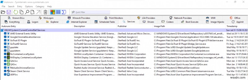 Windowsの起動を高速化：Autorunsでスタートアッププログラムを簡単に無効化する方法