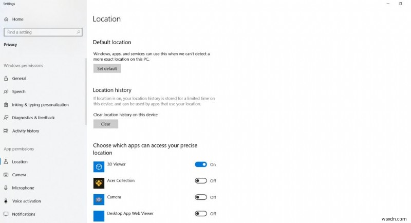 Windowsの「現在地は現在使用中です」アイコンの本当の意味と確認・無効化の方法