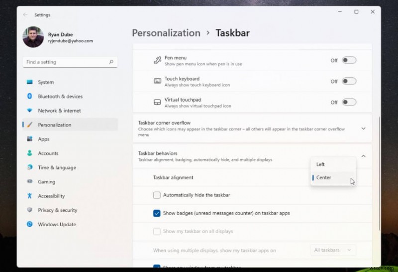 Windows 11のタスクバーを左右・上下に移動する方法【ステップバイステップ解説】