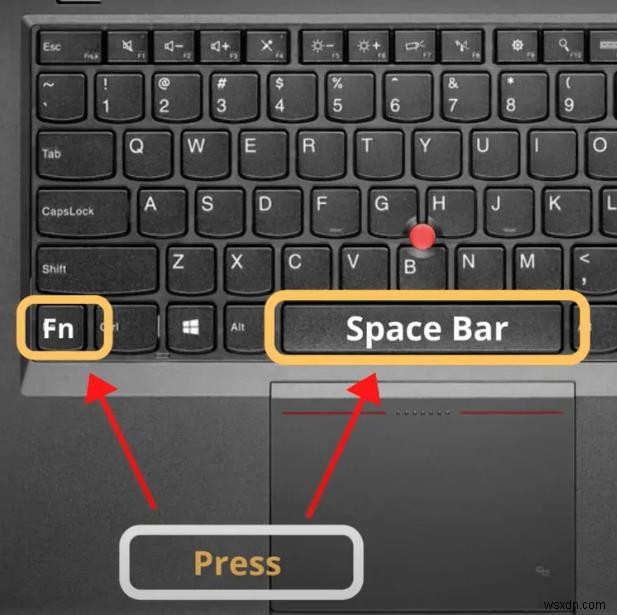 Lenovoノートパソコンのキーボードライト(バックライト)を点灯させる方法