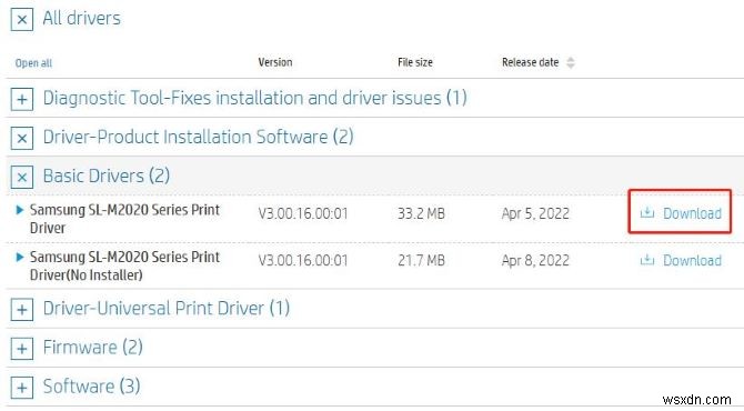 Windows 11/10/8/7対応｜Samsung M2020ドライバーのダウンロードと更新方法3選