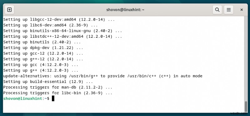Debian 12 への GCC C/C++ コンパイラのインストール方法【ステップバイステップガイド】