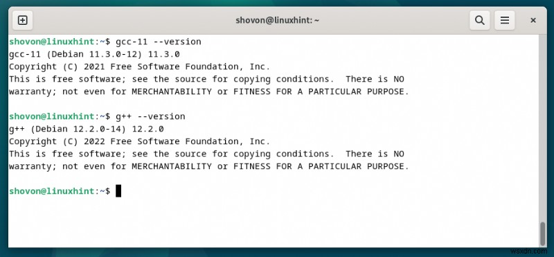 Debian 12 への GCC C/C++ コンパイラのインストール方法【ステップバイステップガイド】