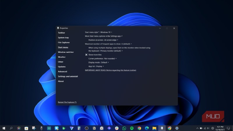 Windowsのシステムトレイをスッキリ整理!ExplorerPatcherで実現する快適デスクトップ環境