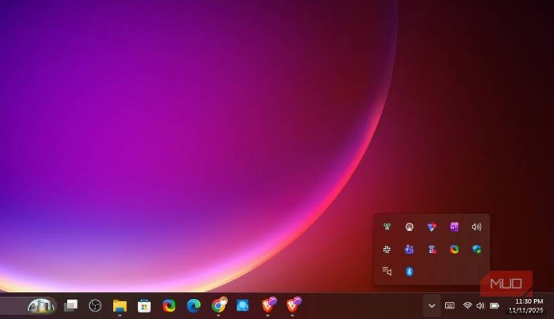 Windowsのシステムトレイをスッキリ整理!ExplorerPatcherで実現する快適デスクトップ環境