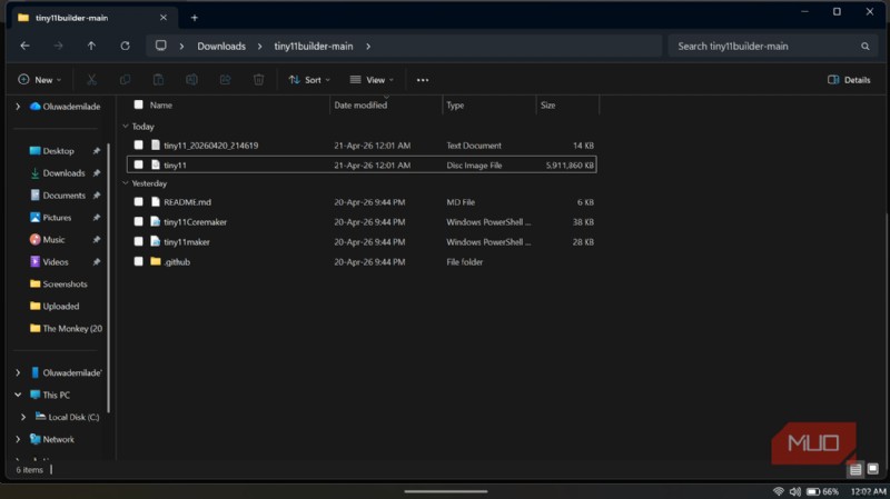 Tiny11 Builderで作る超軽量Windows 11：Microsoft公式ISOよりスリムなカスタムイメージの作り方