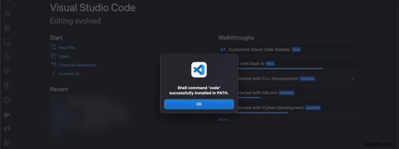 macOSターミナルの「zsh: command not found: code」エラーを解決する方法 – クイックガイド