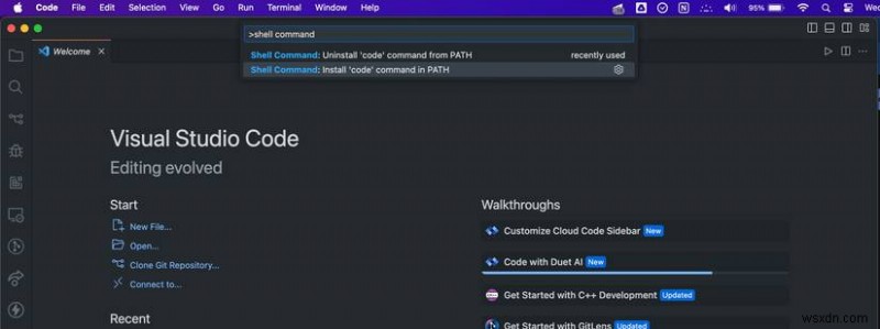 macOSターミナルの「zsh: command not found: code」エラーを解決する方法 – クイックガイド