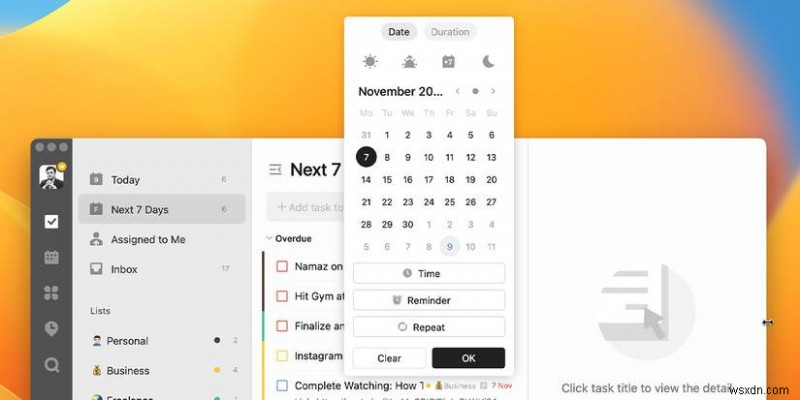 TickTickがMacユーザー向けのプレミアムタスク管理アプリである理由