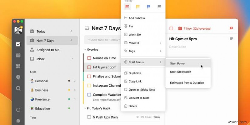 TickTickがMacユーザー向けのプレミアムタスク管理アプリである理由
