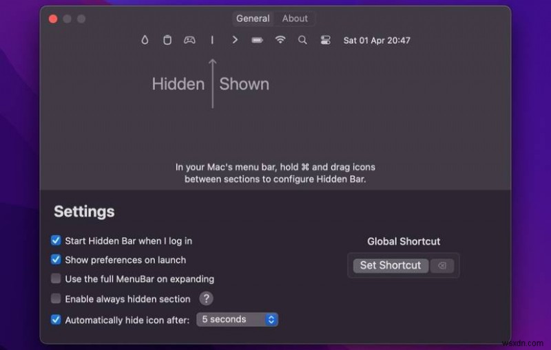 Hidden BarでMacのメニューバーを簡単に整理する方法:徹底ガイド