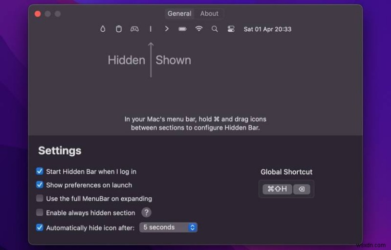 Hidden BarでMacのメニューバーを簡単に整理する方法:徹底ガイド