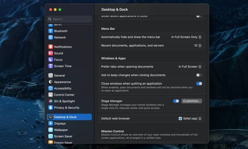 macOS VenturaのStage Managerをマスターする：パワーユーザー向けステップバイステップガイド