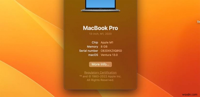 macOS VenturaでMacのシステムレポートを表示する方法|初心者向けかんたんガイド