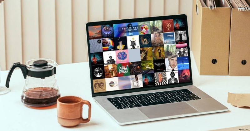 Macのスクリーンセーバーをお気に入りのアルバムアートが流れるミュージックプレイヤーに変える方法
