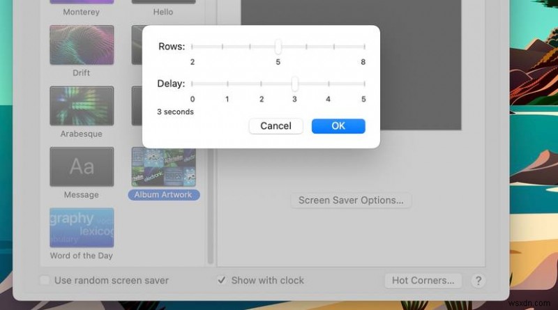 Macのスクリーンセーバーをお気に入りのアルバムアートが流れるミュージックプレイヤーに変える方法