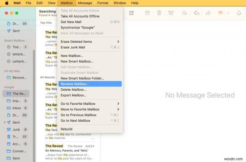 Apple Mailをマスター:Macで数分でできるメールボックスの作成・名前変更・削除