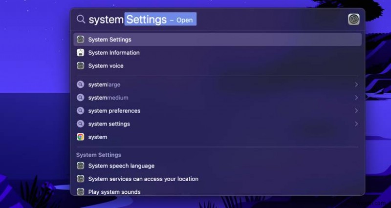 Macで「システム設定」を素早く開く5つの簡単な方法