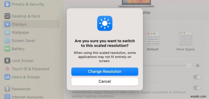 Macの画面解像度を変更する方法｜内蔵・外接ディスプレイ両方に対応した完全ガイド