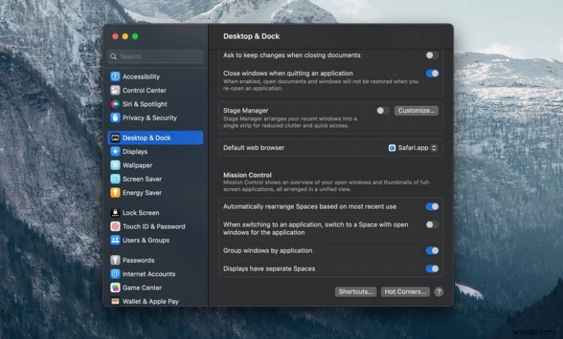 MacのMission Controlでウィンドウをアプリごとに整理する方法【ステップバイステップガイド】