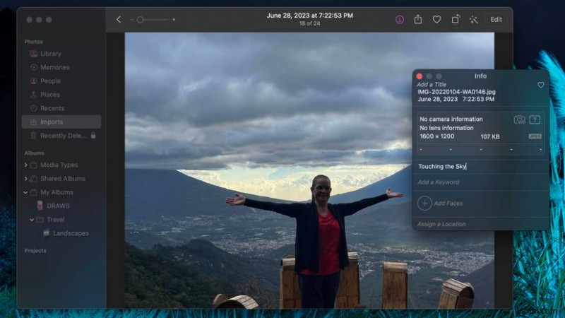 Macの写真アプリでキャプションとキーワードを追加する方法【初心者向けステップバイステップガイド】