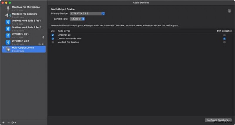 Macでスピーカーとヘッドホンに同時に音声を出力する方法|Audio MIDI設定の活用術