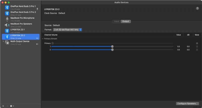 Macでスピーカーとヘッドホンに同時に音声を出力する方法|Audio MIDI設定の活用術