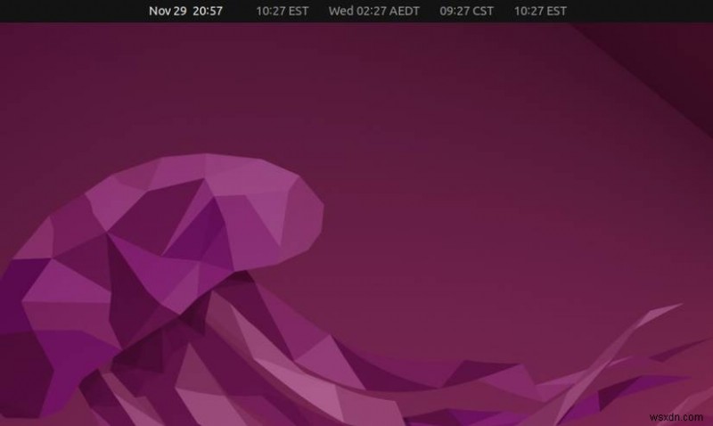 Ubuntu で複数のタイムゾーンの時計を簡単に表示する方法|ステップバイステップガイド