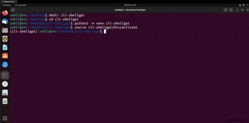 ShellGPTでUbuntuターミナルからChatGPTを操作する方法：クイックセットアップガイド