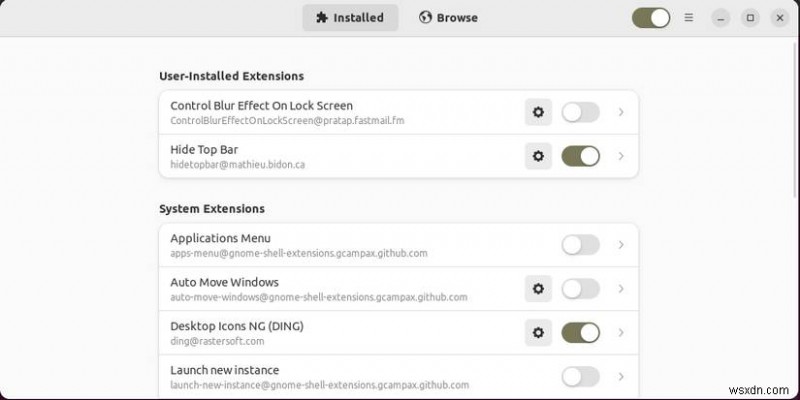 Ubuntuのトップバーを自動非表示にして画面スペースを最大限に活用する方法