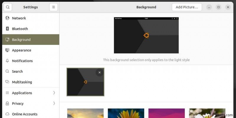 Ubuntuのロック画面をカスタマイズ!背景画像の変更方法とぼかし効果の解除手順