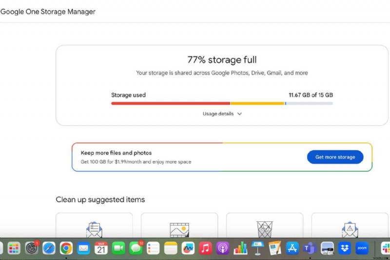 Googleのストレージ不足警告で発覚——意外なフォルダーに数GBも眠っていた