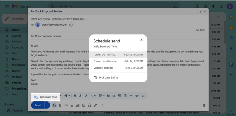 勤務時間を取り戻そう:生産性を高める5つのGmail設定