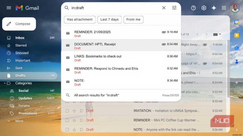 メールの下書きをメモ帳として使う:意外と使える生産性ハック