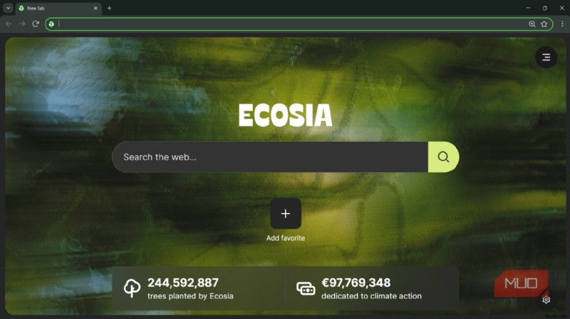 検索するだけで木が植えられる?環境に優しいChrome代替ブラウザ「Ecosia」を実際に使ってみた