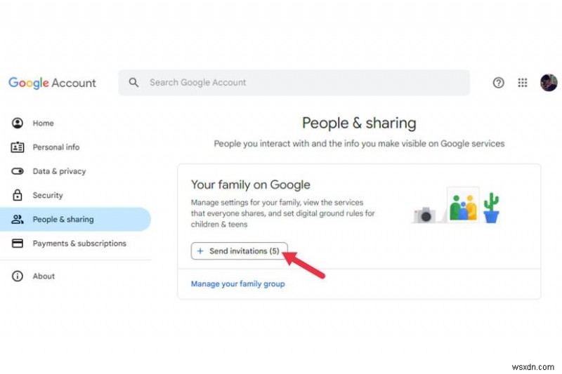 Google Oneのストレージを家族と簡単に共有する方法