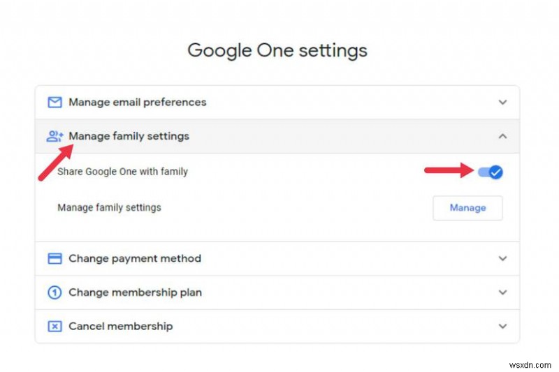 Google Oneのストレージを家族と簡単に共有する方法